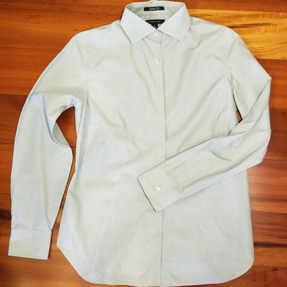 Lands' End wrinkle free shirt